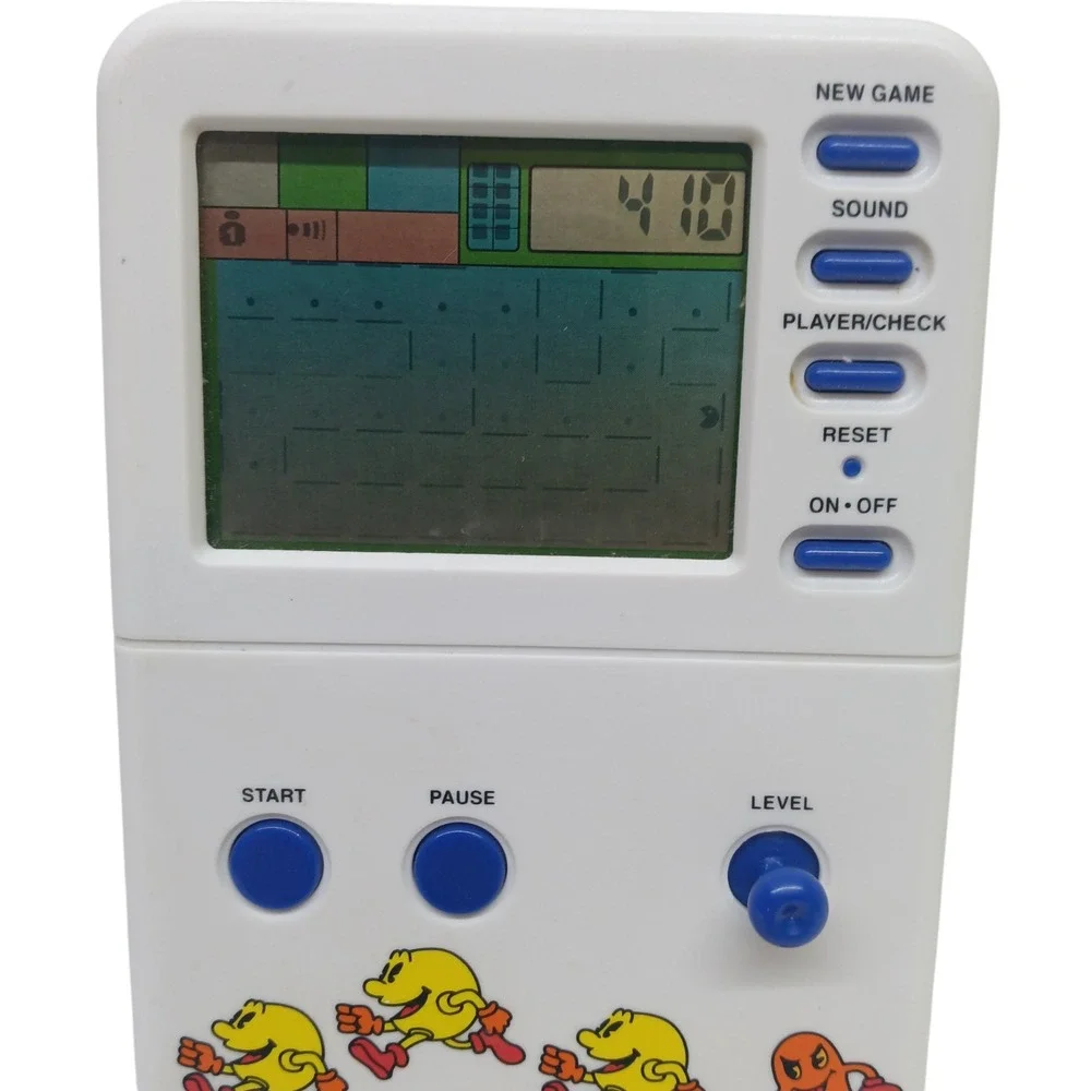 Pac-Man Portable LCD Arcade Game‎ Radio Shack Handheld - New Batteries 👀 VIDEO!
